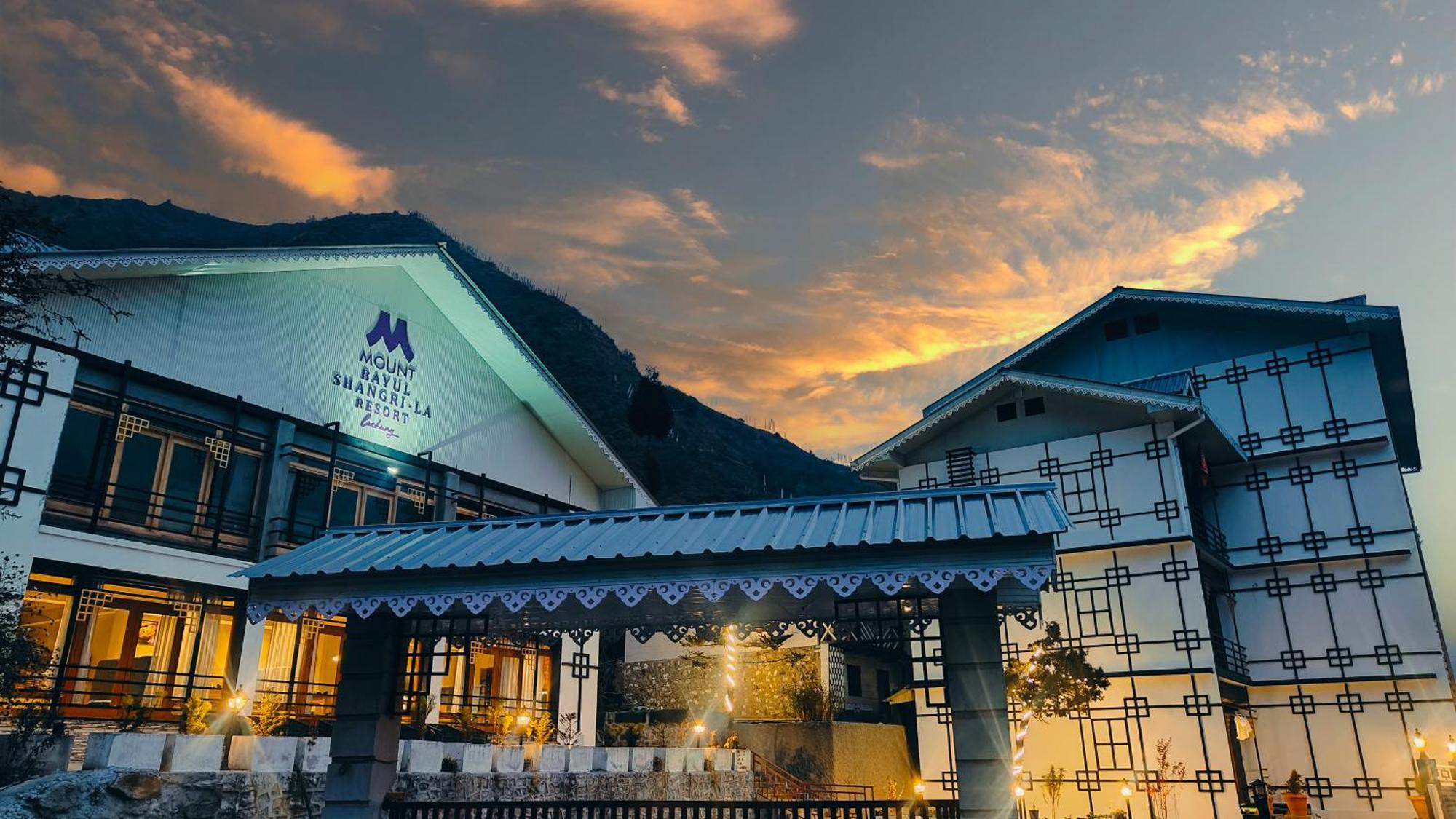 Mount Bayul Shangri-La Resort Lachung Buitenkant foto