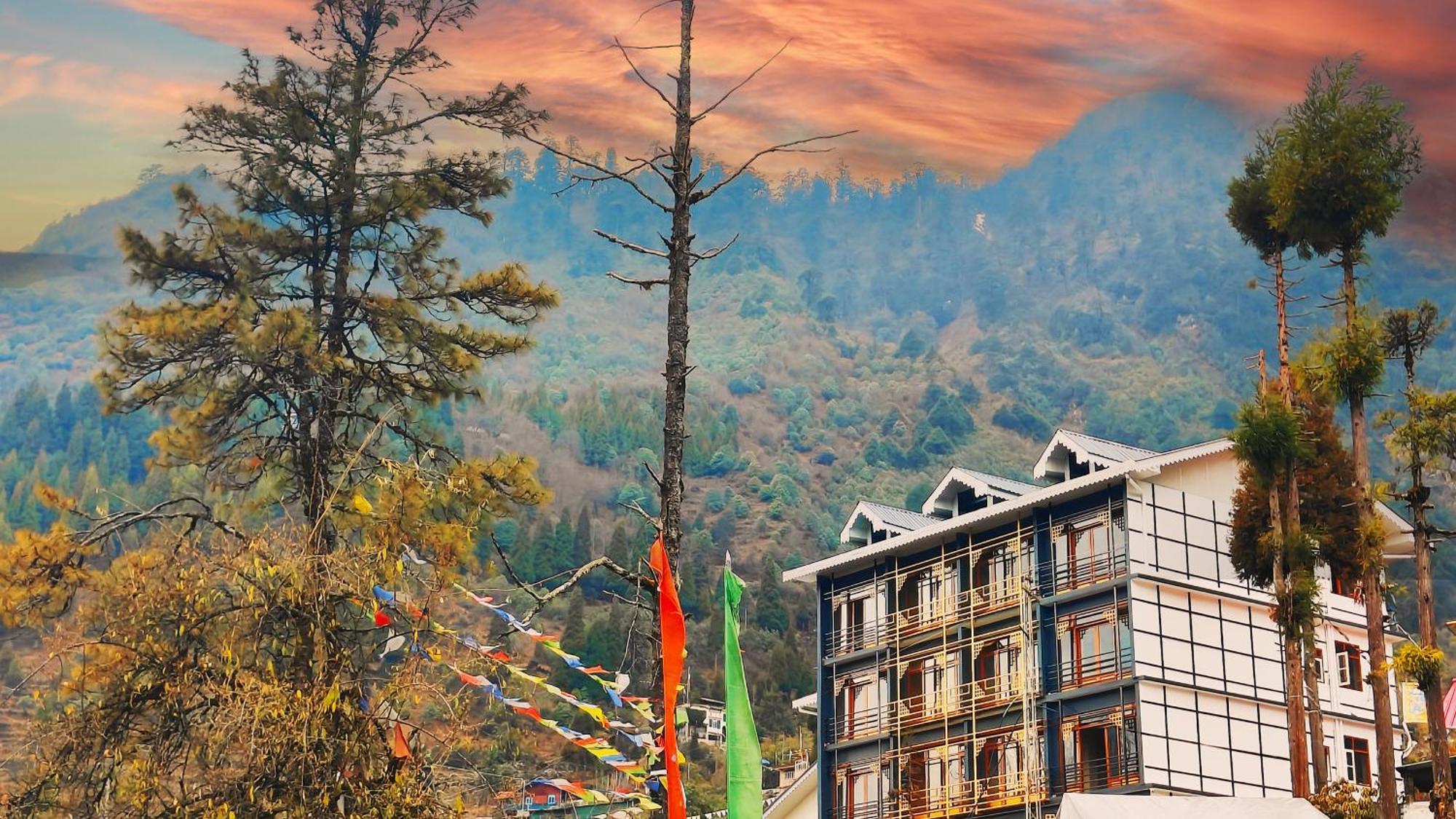 Mount Bayul Shangri-La Resort Lachung Buitenkant foto