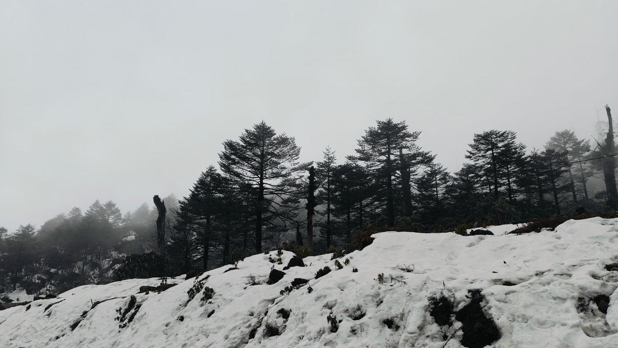 Mount Bayul Shangri-La Resort Lachung Buitenkant foto